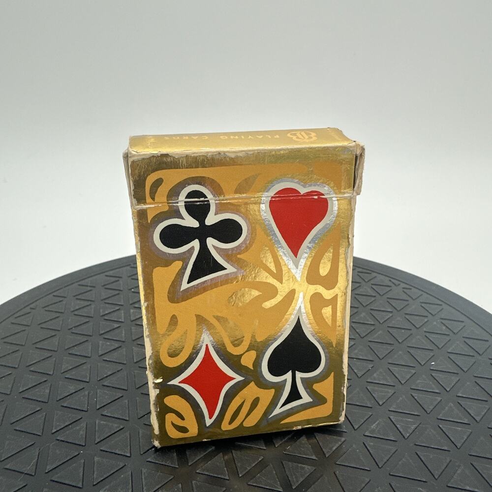 Vintage Traveling Braniff Spanish Portuguese English Phrases Playing Cards Deck